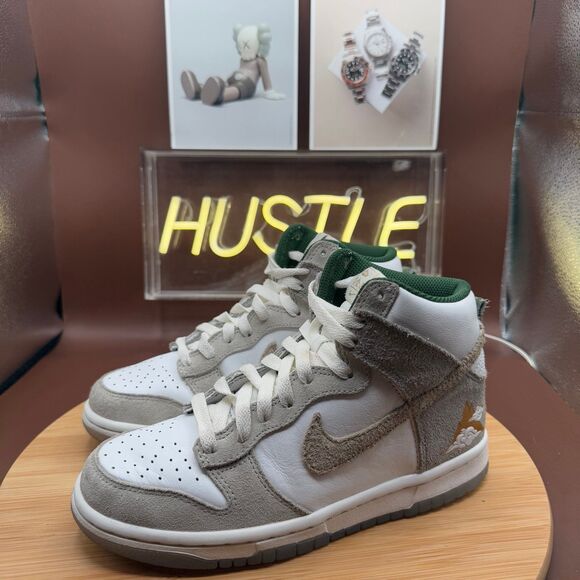 Nike Dunk High Premium San Francisco Chinatown Gold Mountain (GS) Size 4.5Y - Picture 2 of 11